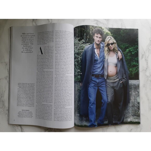 Vogue Magazine Spring Fashion Issue Feb '24 Sienna Miller Usher Super Bowl - Picture 4 of 5